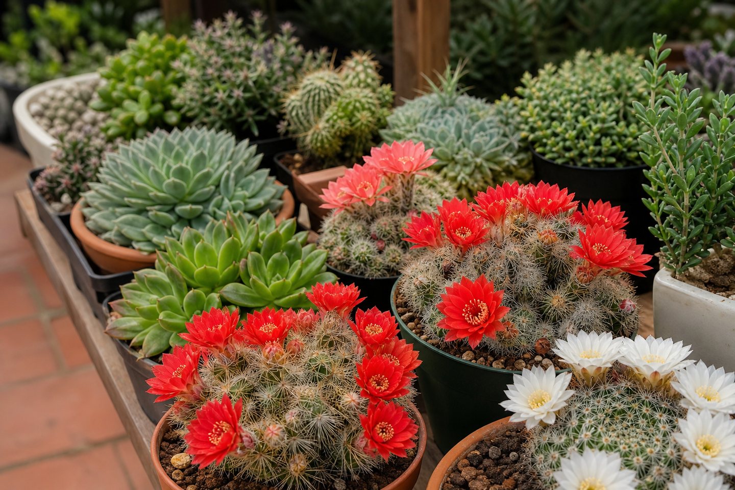 Flowering cactus plants for Rosary Plant House cactus care guidance